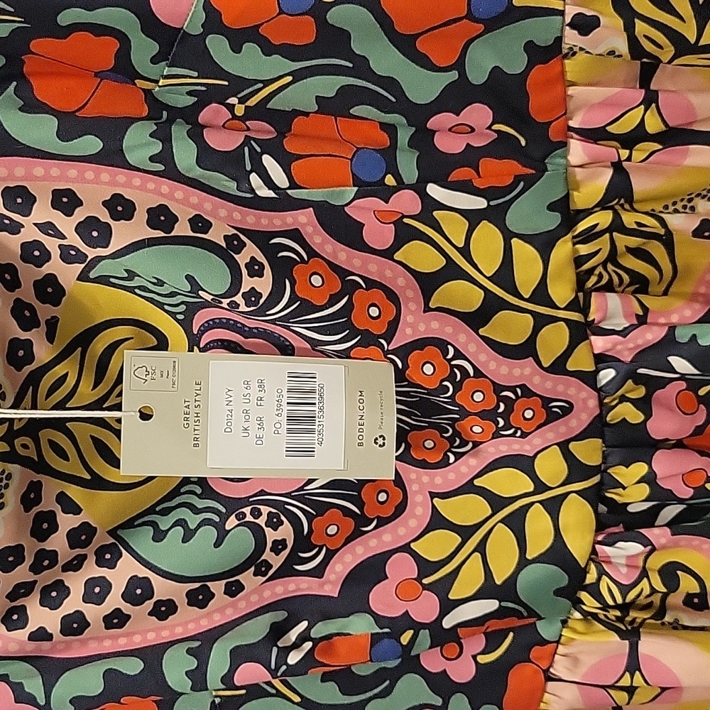 NWT Boden printed maxi dress - Picture 2 of 4